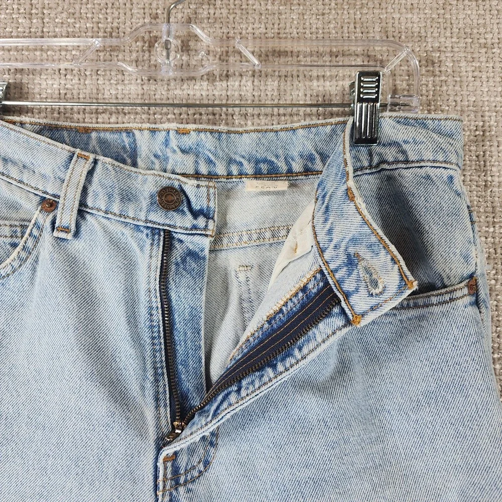 VTG Levis 550 Orange Tab Blue Jeans Mens 31‎ Relaxed Fit Tapered (31x28.5)